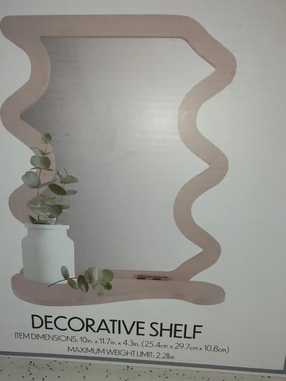 ROOM2ROOM Decorative Shelf in White